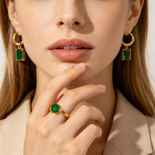 Emerald Grace Jewelry Set