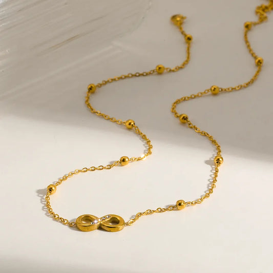 Infinity Grace Crystal Necklace