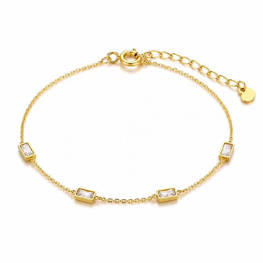 Radiant Baguette Crystal Bracelet