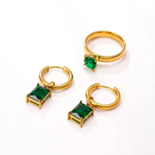 Emerald Grace Jewelry Set