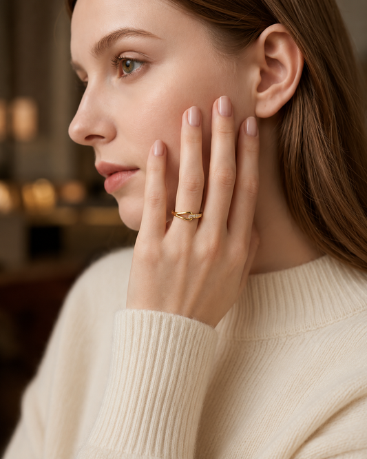 Ever Bloom Crystal Ring